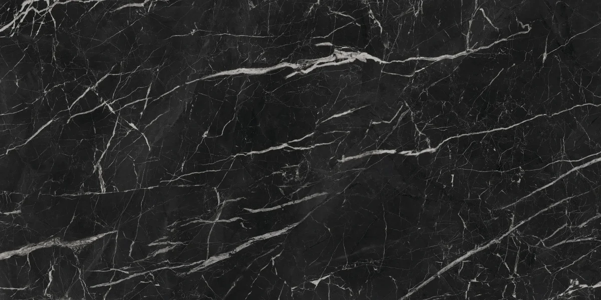 NG Kütahya Porselen Nero Marquina tezgah modeli 163x323 cm