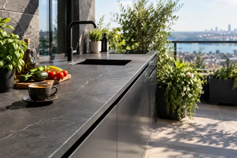 Sinterlenmiş taş mı porselen mi? Neolith ile porselen farkı
